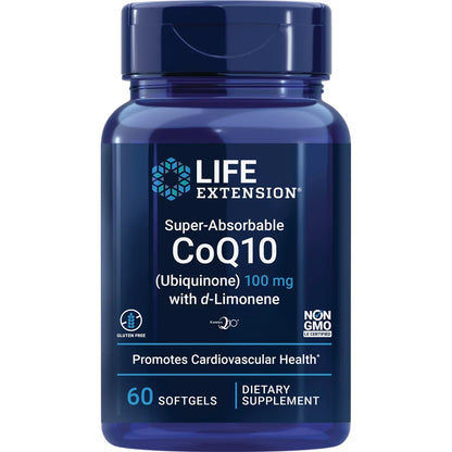 CoQ10 with d-Limonene