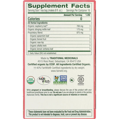 Organic Pregnancy Tea - Raspberry Leaf