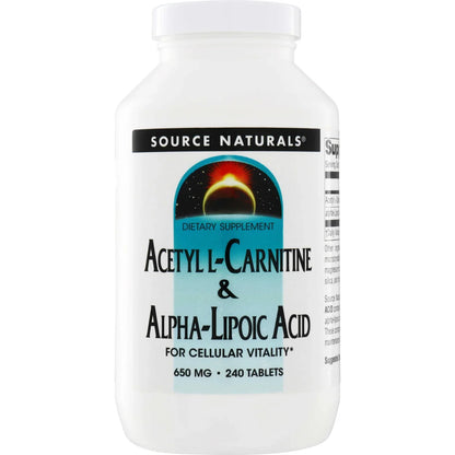 Acetyl L-Carnitine & Alpha Lipoic Acid