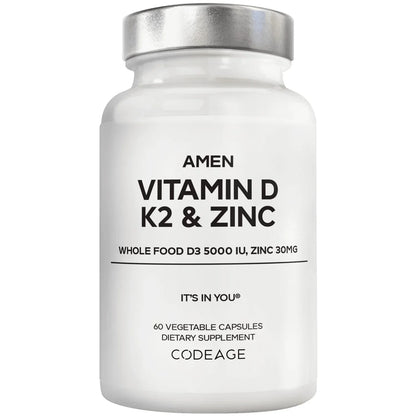 Amen Vitamin D, K2 & Zinc