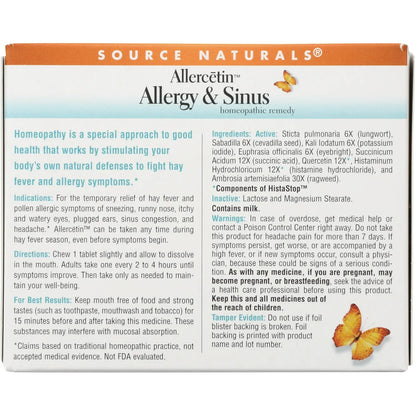 Allercetin Allergy & Sinus
