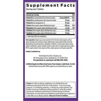 Plant Calcium Bone Strength Take Care - Slim Tablets