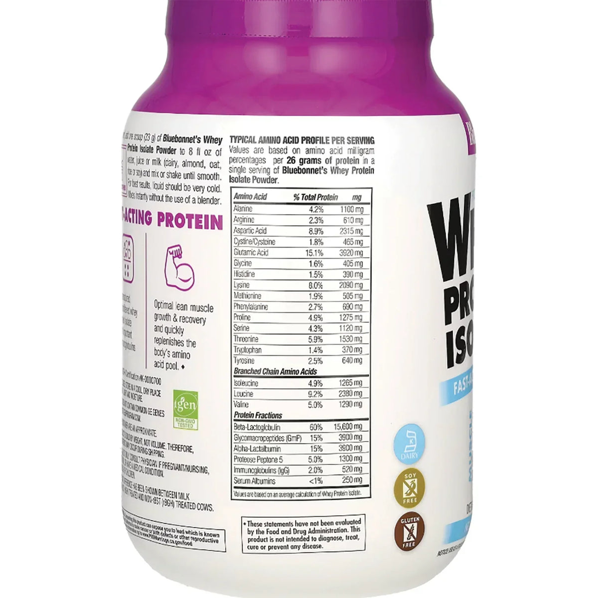 Whey Protein Isolate - French Vanilla