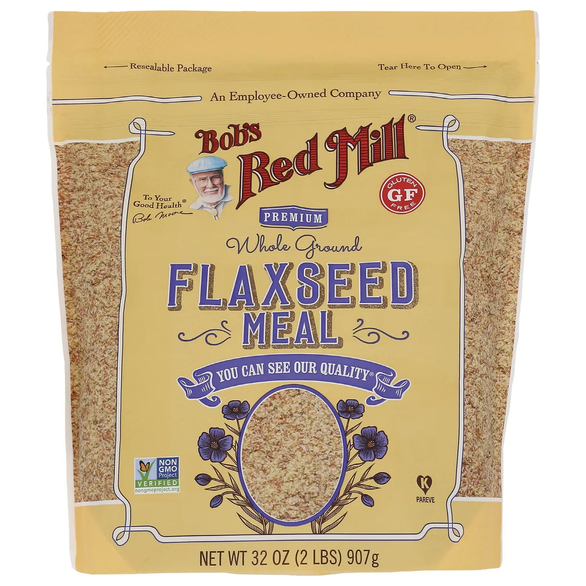 Premium Whole Ground Flaxseed Meal