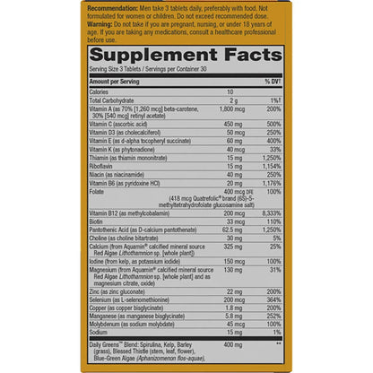 Alive! Max3 Potency Men's Complete Multivitamin