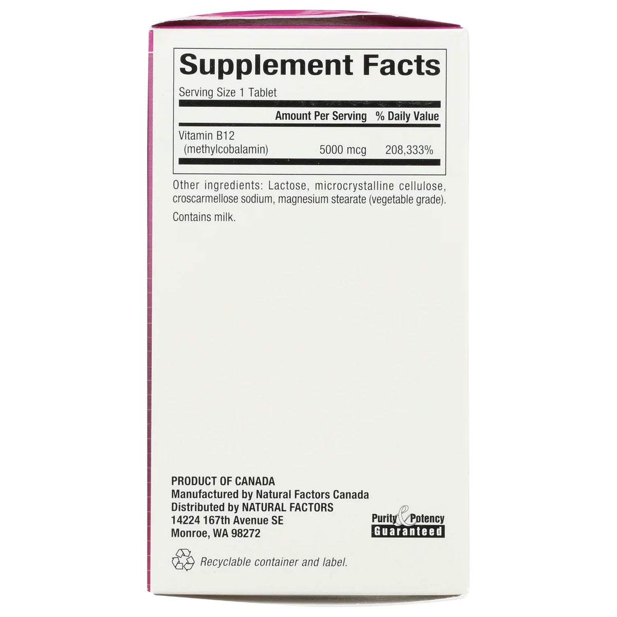B12 Methylcobalamin