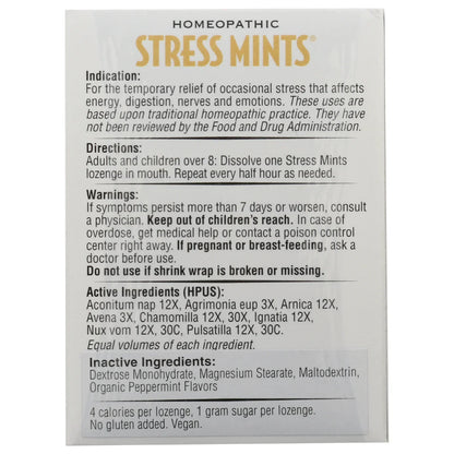 Homeopathic Stress Mints