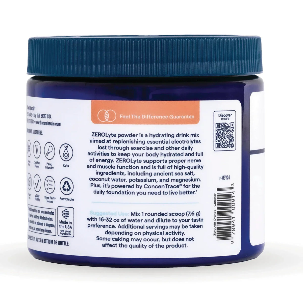 ZeroLyte Powder - Salty Orange