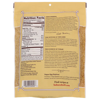 Organic Golden Flaxseed Meal