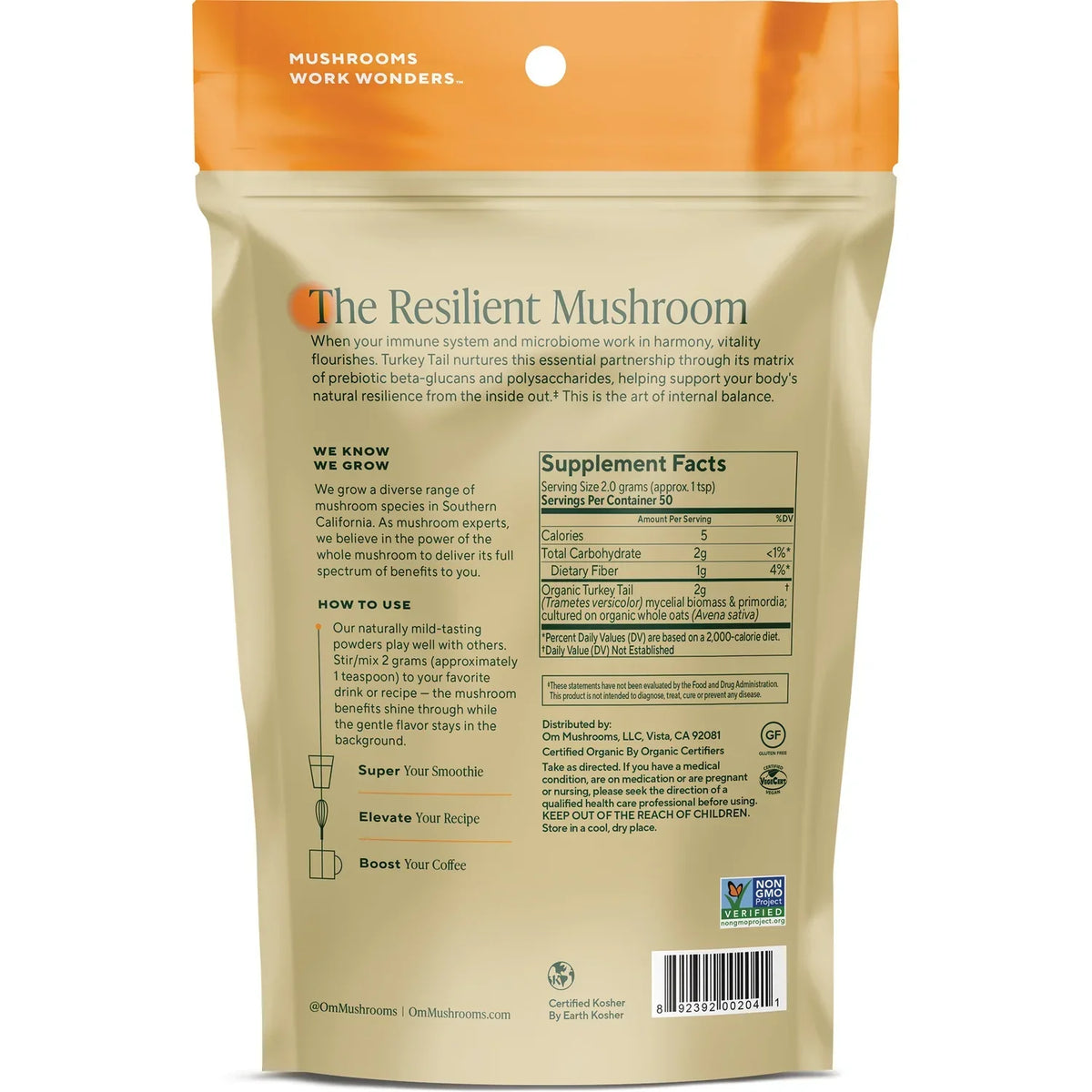 Turkey Tail Mushroom Powder