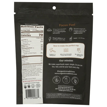 Focus Fuel Mushroom Coffee