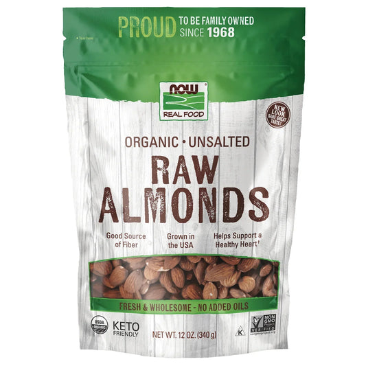 Organic Unsalted Raw Almonds