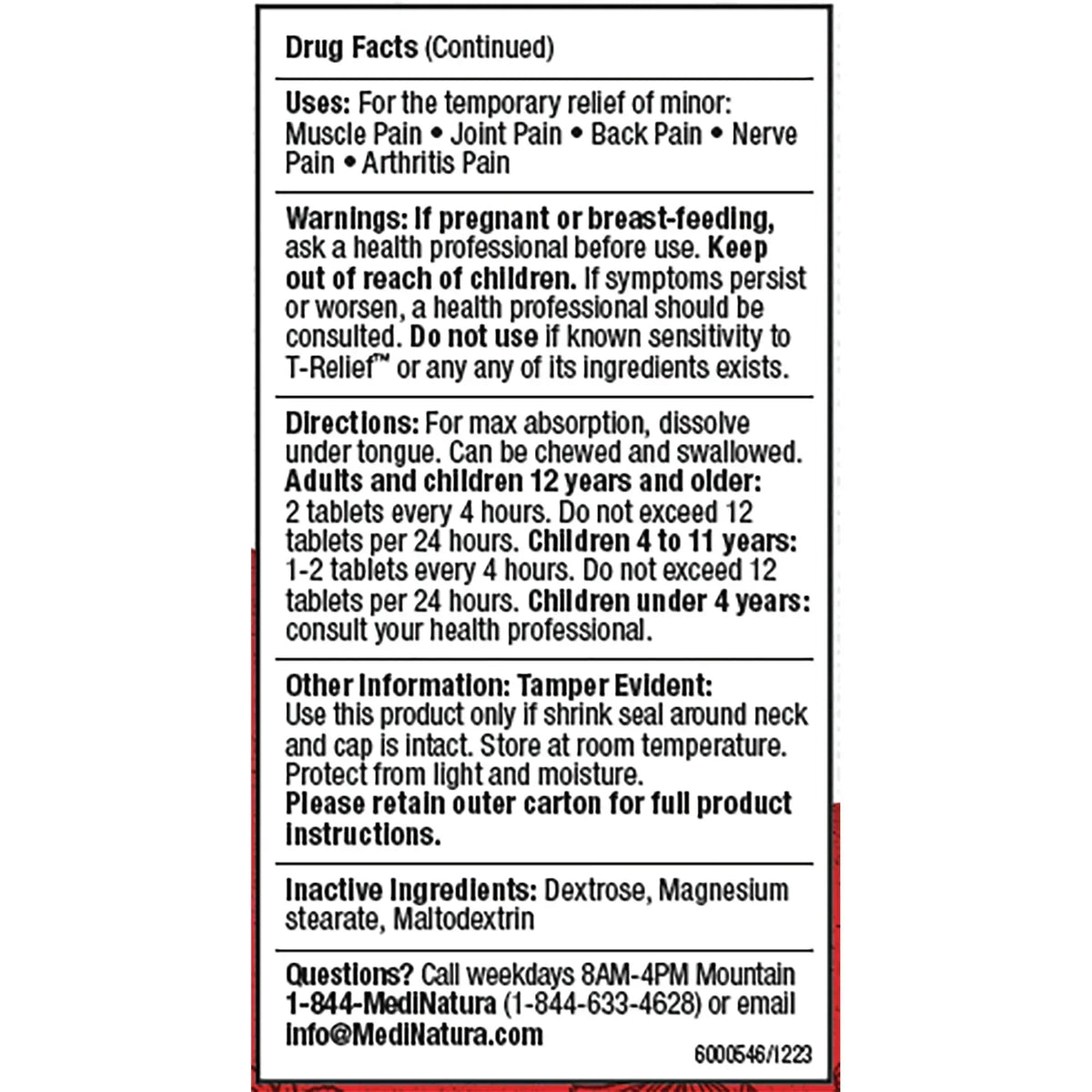 T-Relief Arnica + 12