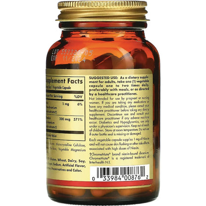 Chromium Polynicotinate Yeast Free