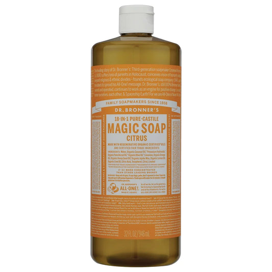 18-in-1 Pure-Castile Magic Soap - Citrus