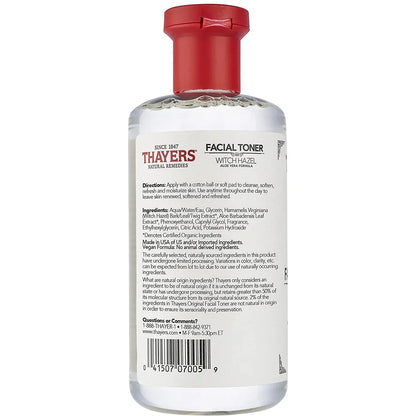 Facial Toner Witch Hazel Aloe Vera Formula - Original
