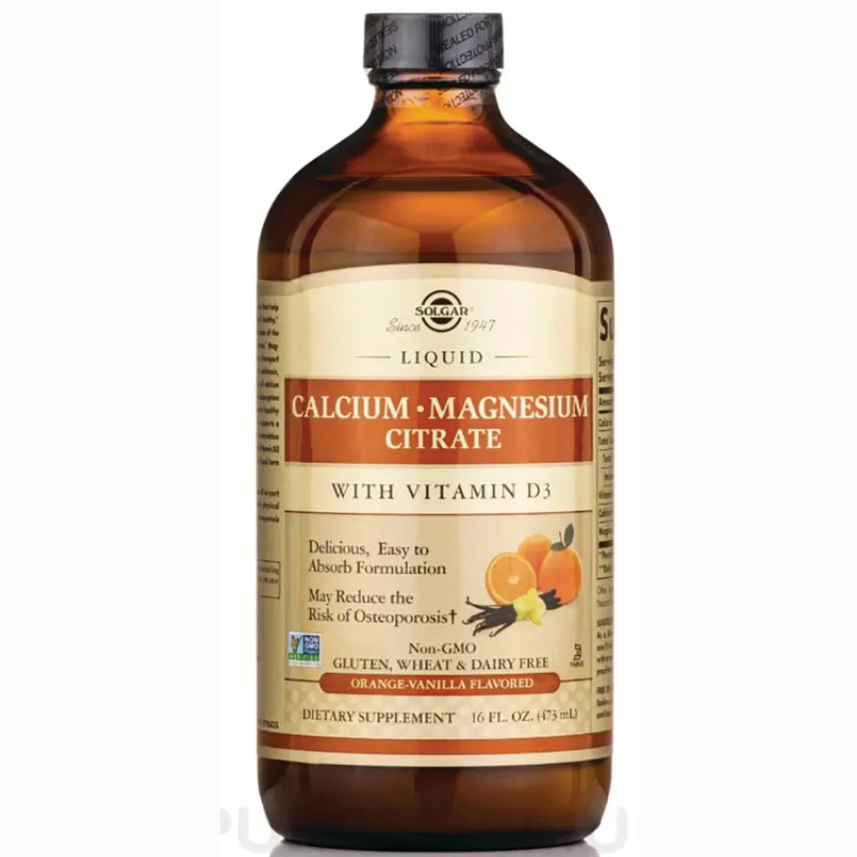 Liquid Calcium Magnesium Citrate with Vitamin D3