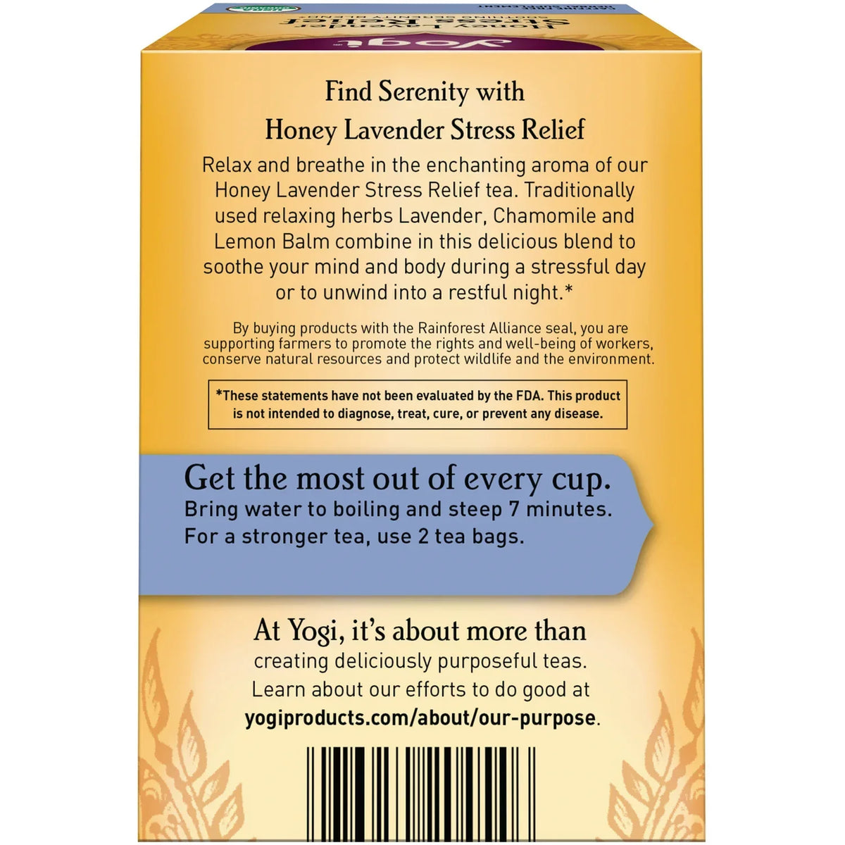 Honey Lavender Stress Relief