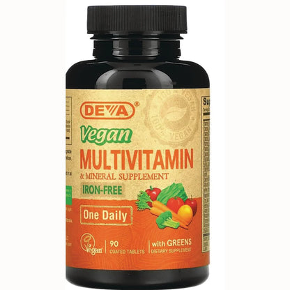 Vegan Multivitamin & Mineral Iron Free