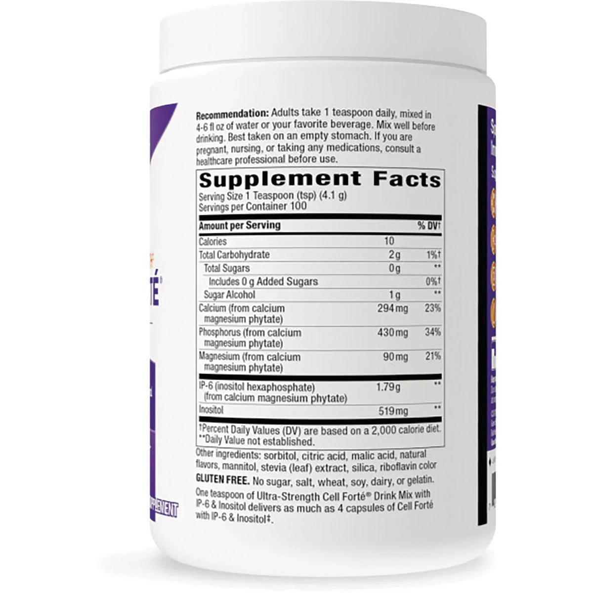 Ultra-Strength Cell Forte Drink Mix - Citrus