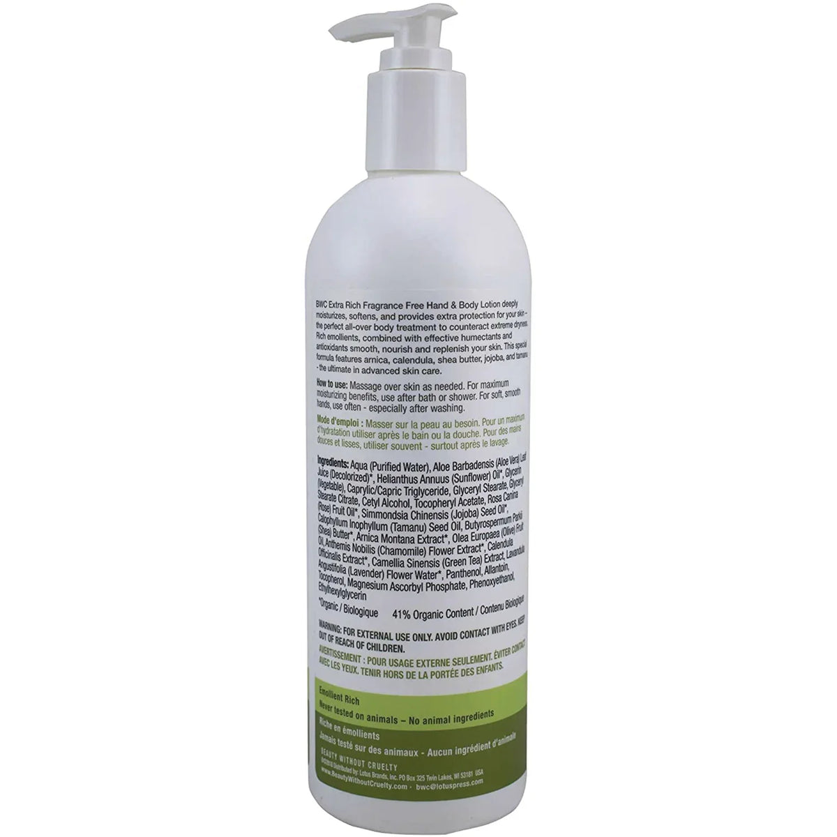 Extra Rich Fragrance Free Lotion - Hand & Body