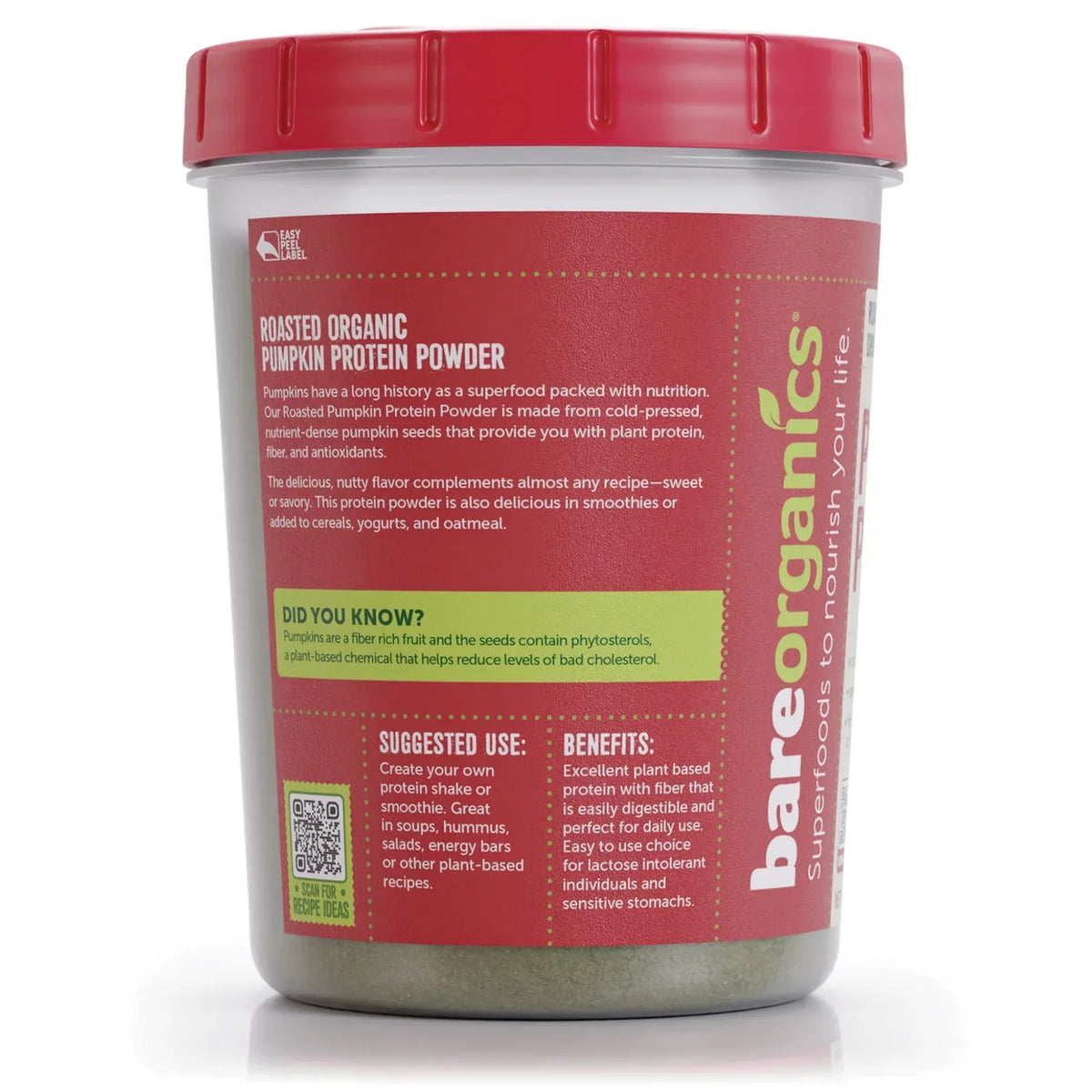 Roasted Organic Pumpkin Protein Powder