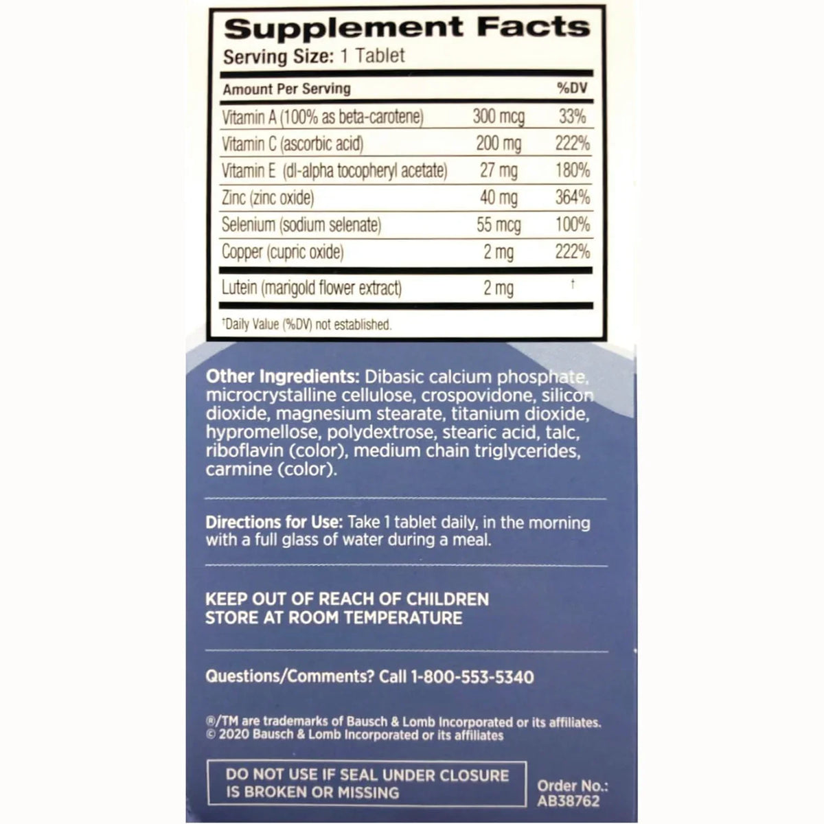 Ocuvite Lutein & Antioxidants