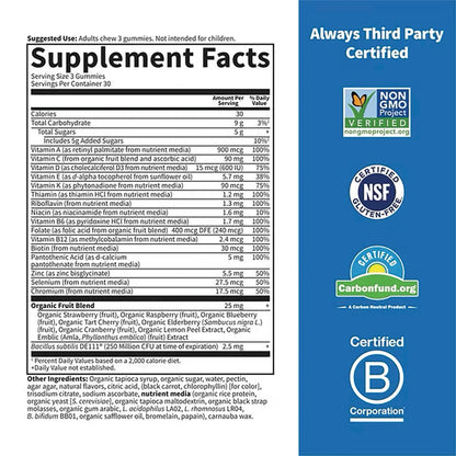 Vitamin Code Gummies Mens Multi - Lemon Berry