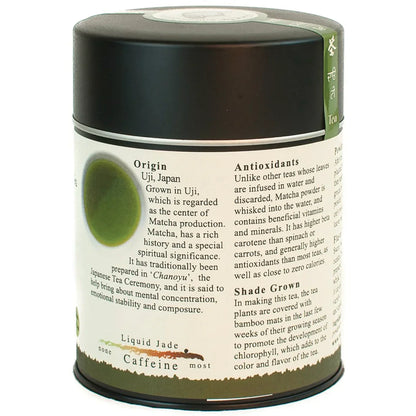 Powdered Matcha Green Tea Liquid Jade
