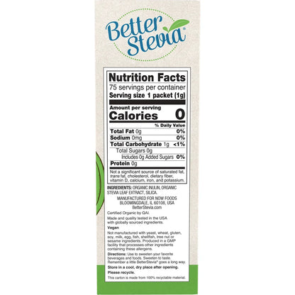 Organic Better Stevia