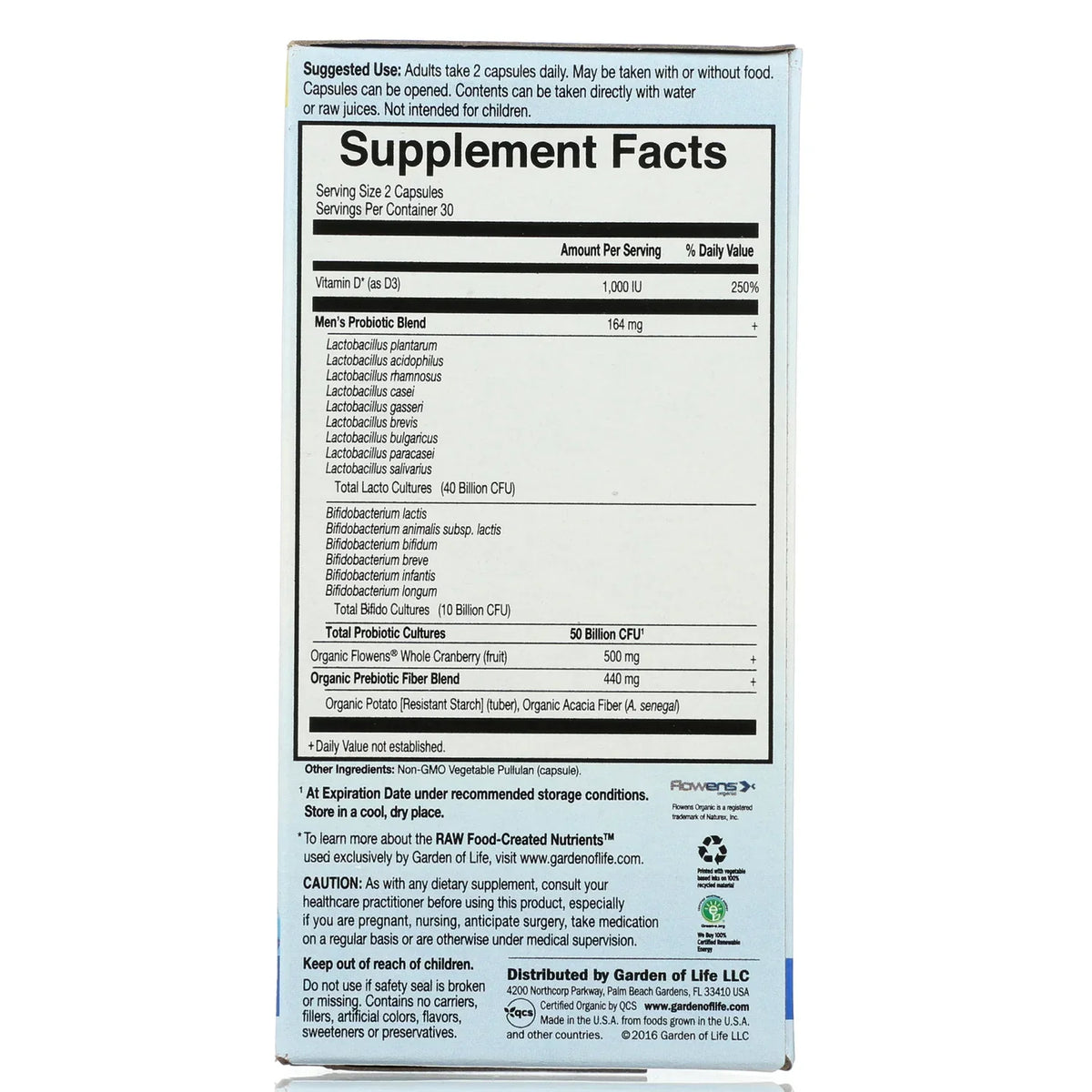Dr. Formulated Probiotics Prostate+