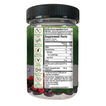 Stress-Defy Balanced Calm Focused Gummies - Mixed Berry