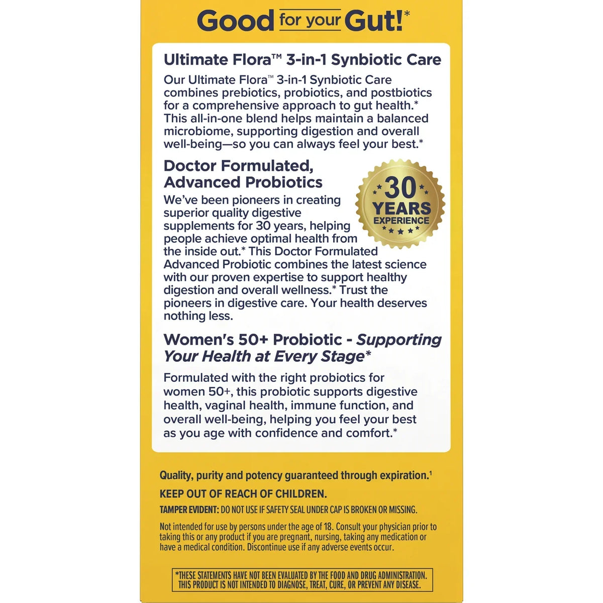 Women's 50+ Ultimate Flora Probiotic