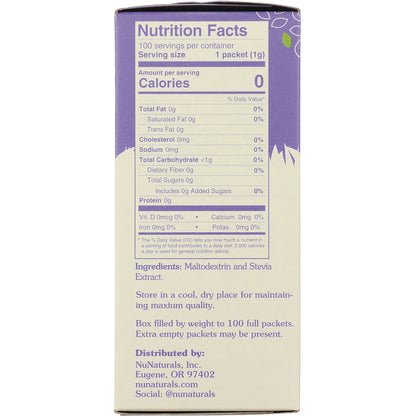 White Stevia Powder Blend
