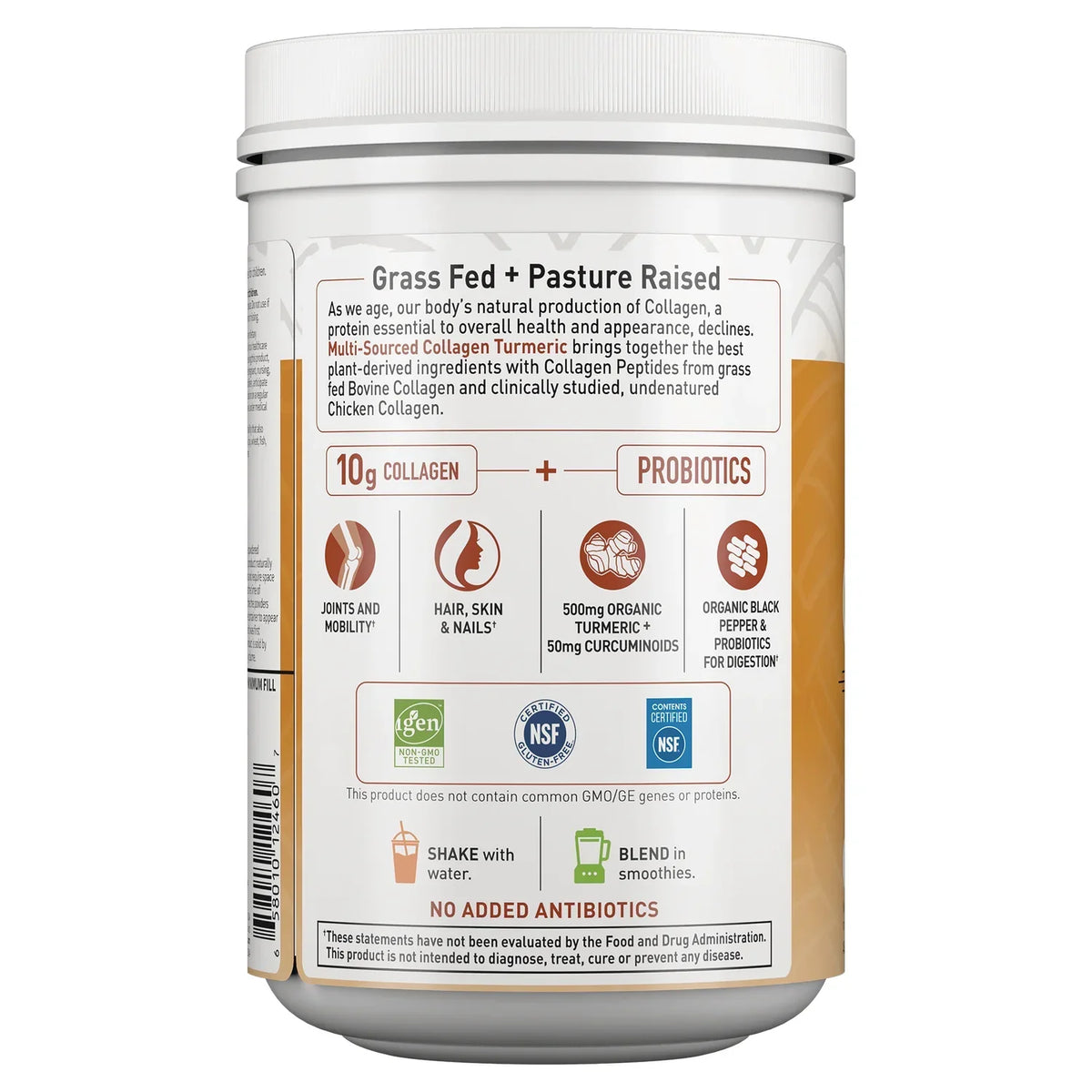 Multi-Source Collagen Turmeric - Apple Cinnamon