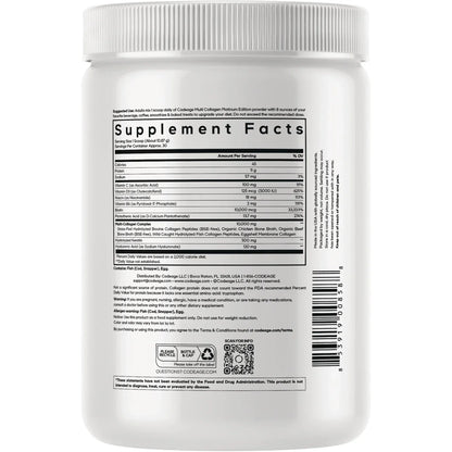 Multi Collagen Peptides Platinum - Unflavored
