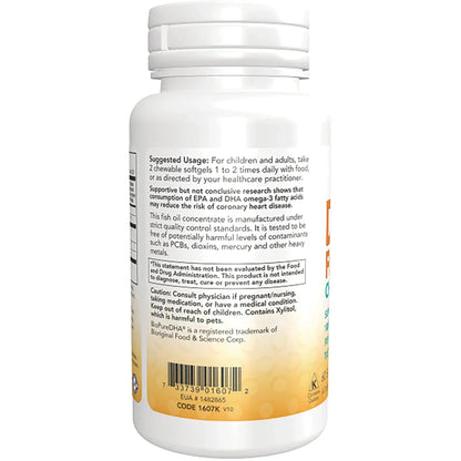 Kids DHA Fish Oil Chewables - Fruit Flavor