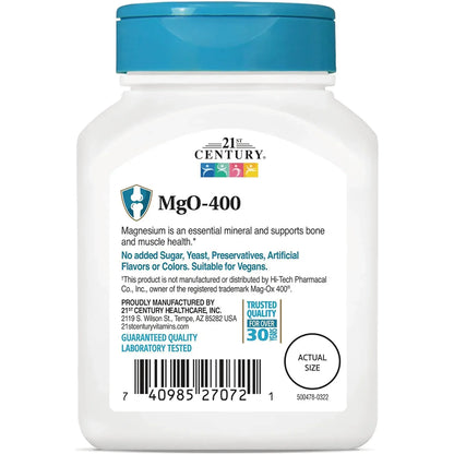 Pharmaceutical Grade MgO-400